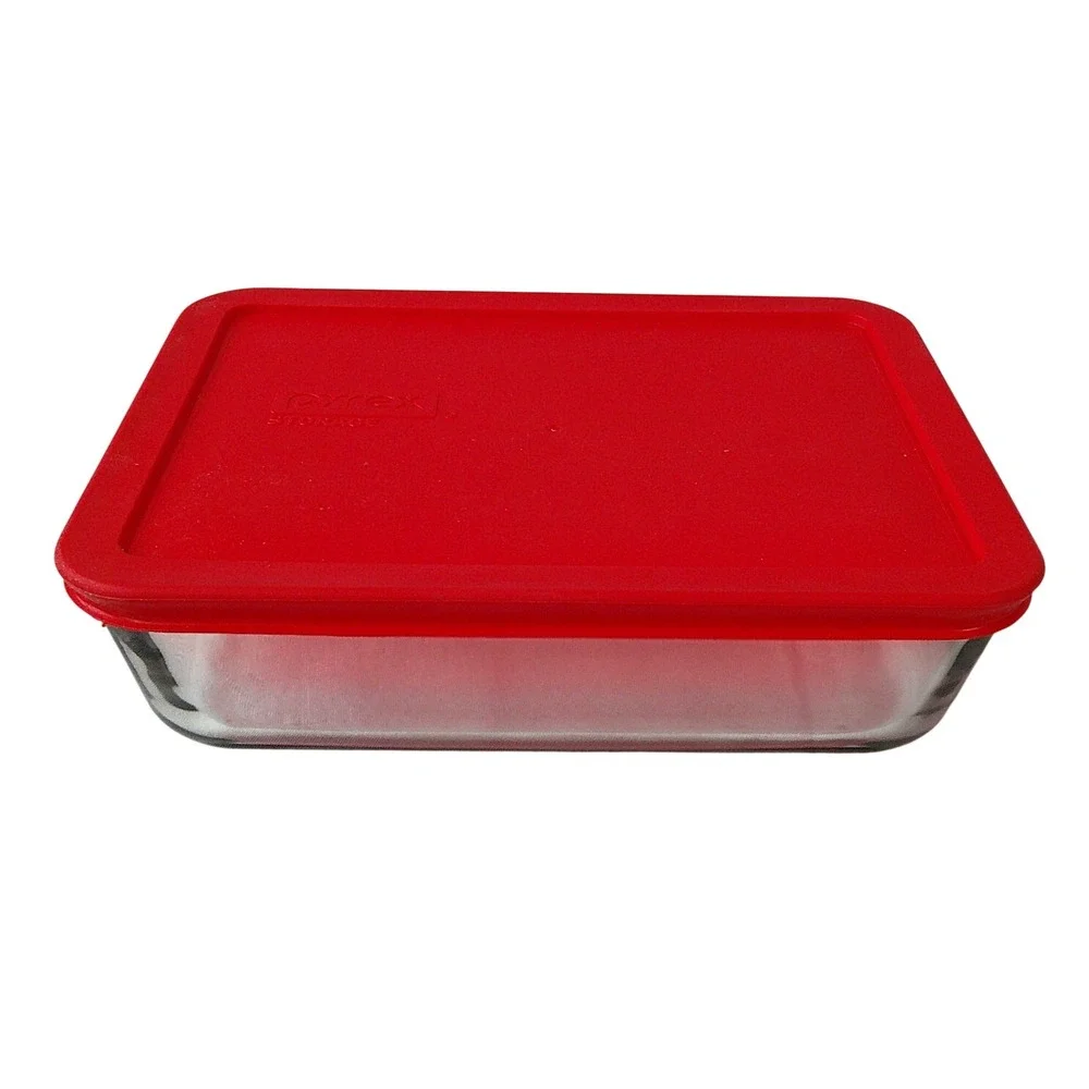 Pyrex Simply Store Glass Food Storage Set 18pc Multicolor Lids New in Box